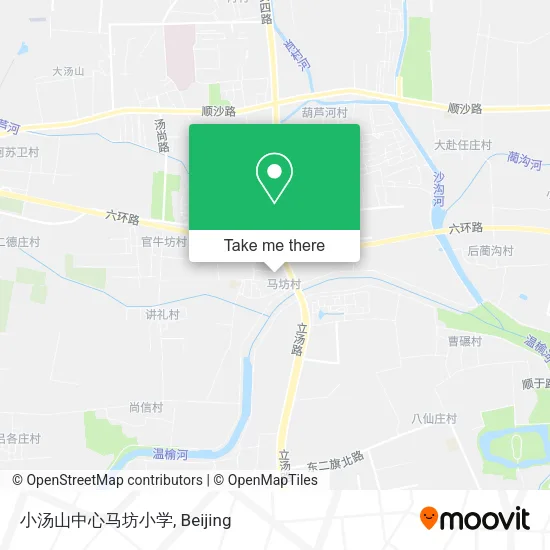 小汤山中心马坊小学 map