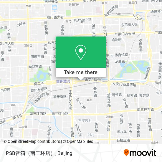 PSB音箱（南二环店） map
