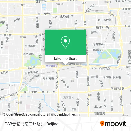 PSB音箱（南二环店） map