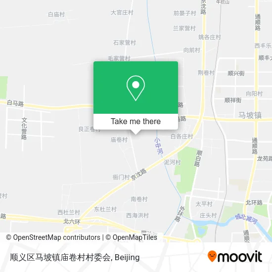 顺义区马坡镇庙卷村村委会 map