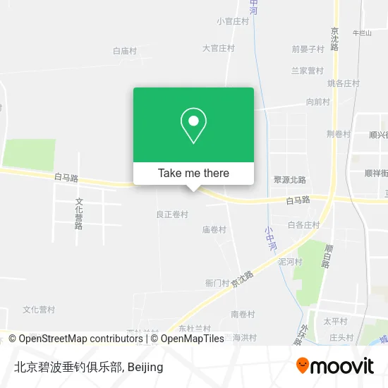 北京碧波垂钓俱乐部 map
