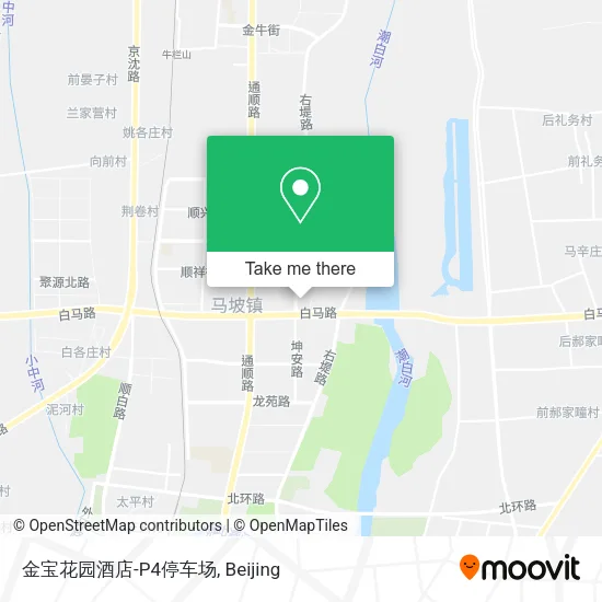 金宝花园酒店-P4停车场 map