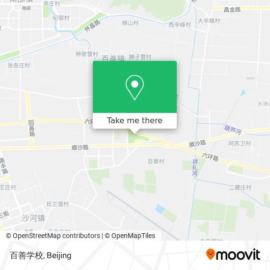 百善学校 map