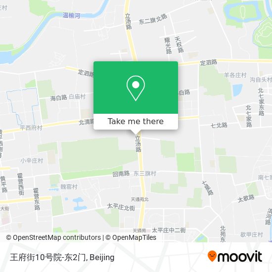 王府街10号院-东2门 map