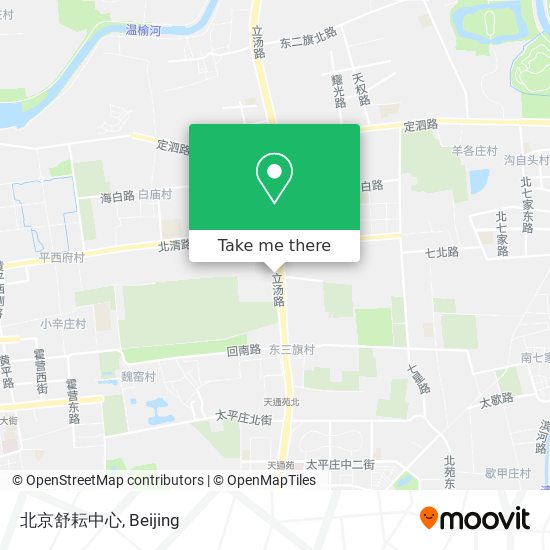 北京舒耘中心 map