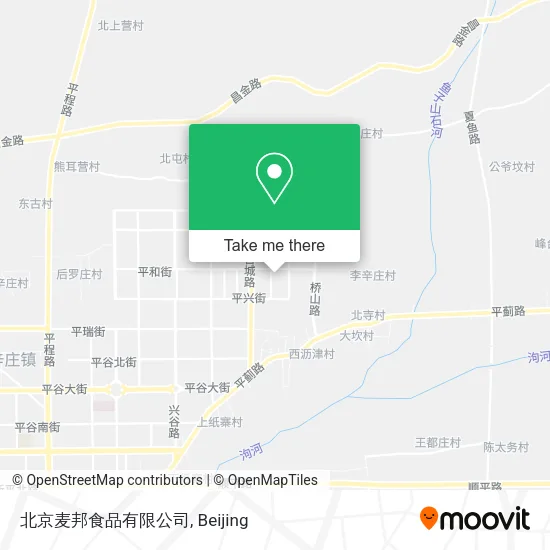 北京麦邦食品有限公司 map