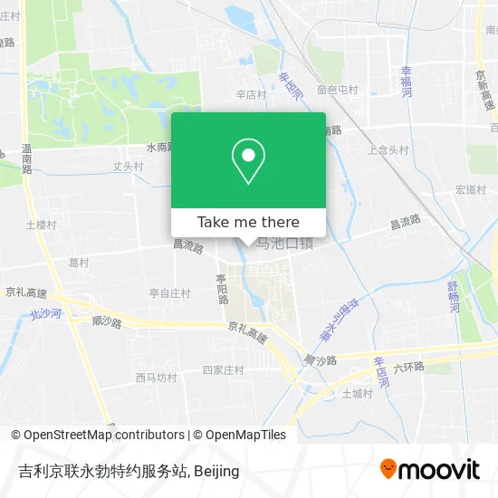 吉利京联永勃特约服务站 map