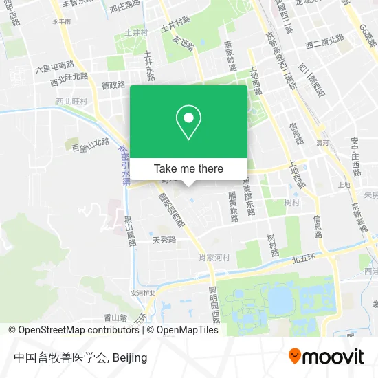 中国畜牧兽医学会 map