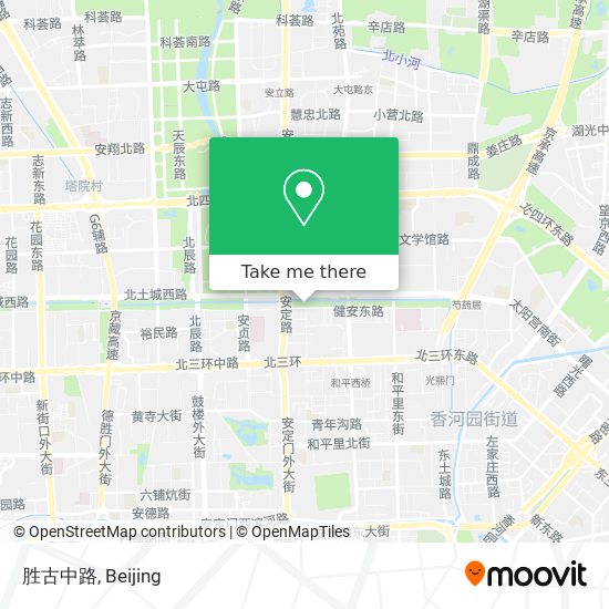 胜古中路 map
