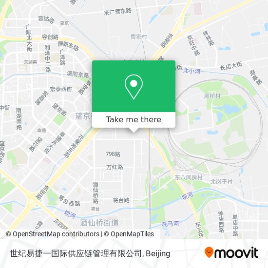 世纪易捷一国际供应链管理有限公司 map