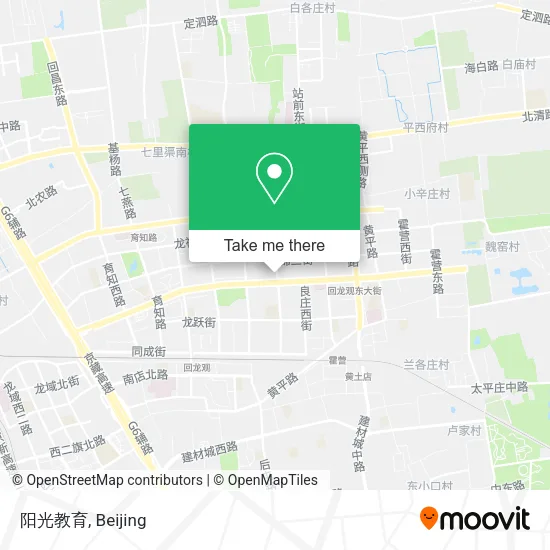 阳光教育 map