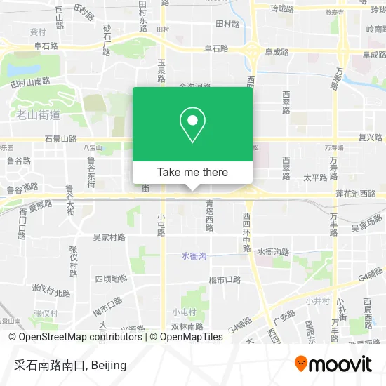 采石南路南口 map