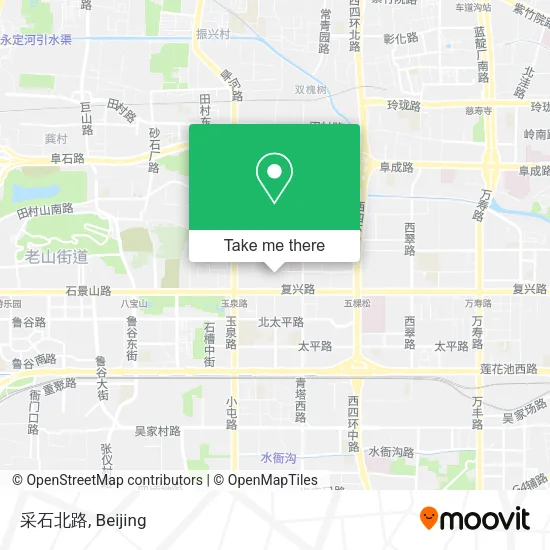 采石北路 map