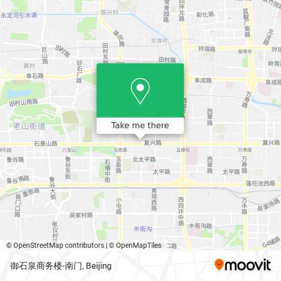 御石泉商务楼-南门 map