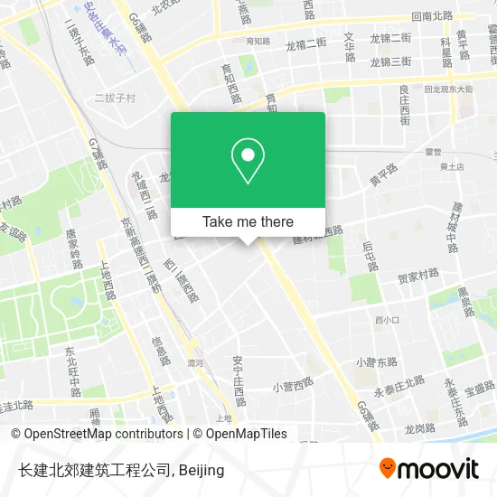 长建北郊建筑工程公司 map