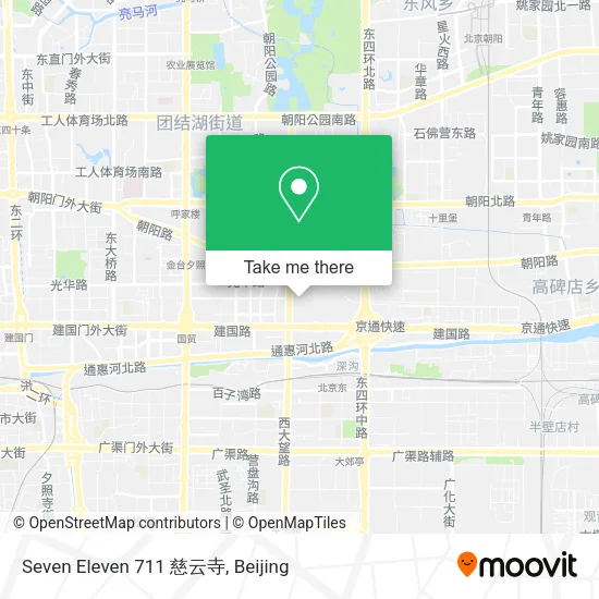 Seven Eleven 711 慈云寺 map