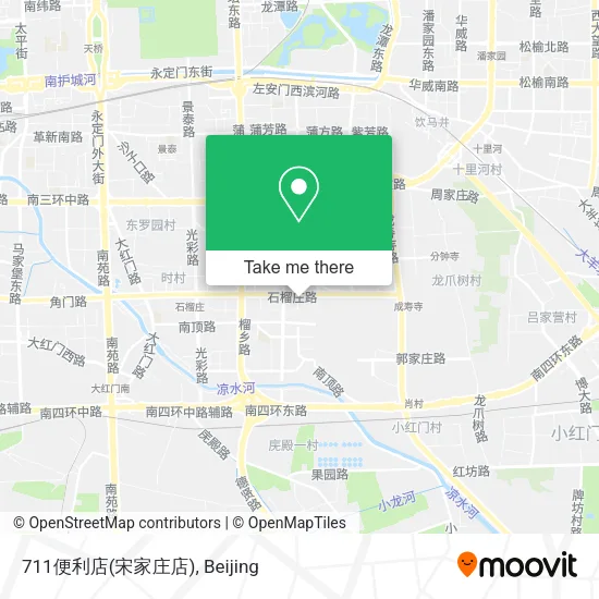 711便利店(宋家庄店) map