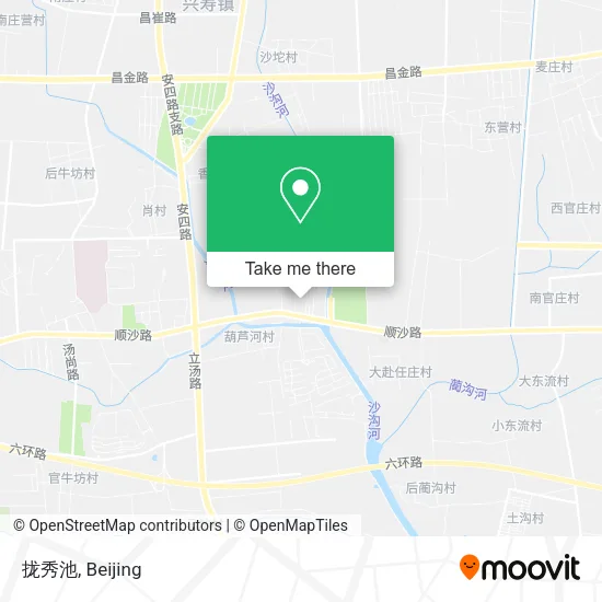 拢秀池 map