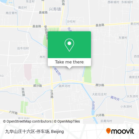 九华山庄十六区-停车场 map