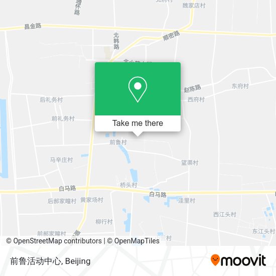 前鲁活动中心 map