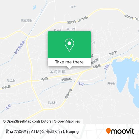北京农商银行ATM(金海湖支行) map