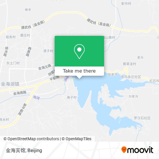 金海宾馆 map