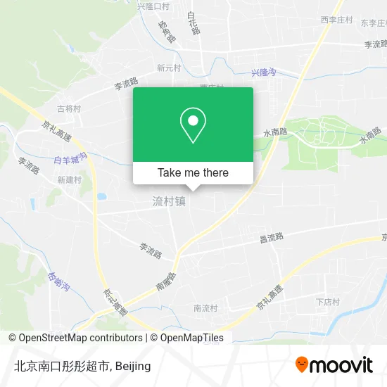 北京南口彤彤超市 map