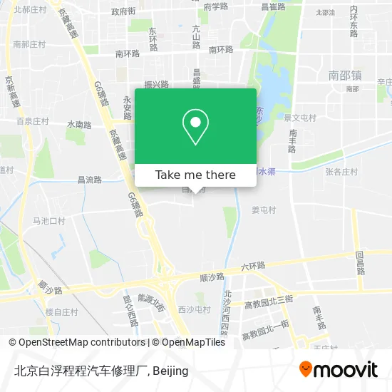 北京白浮程程汽车修理厂 map