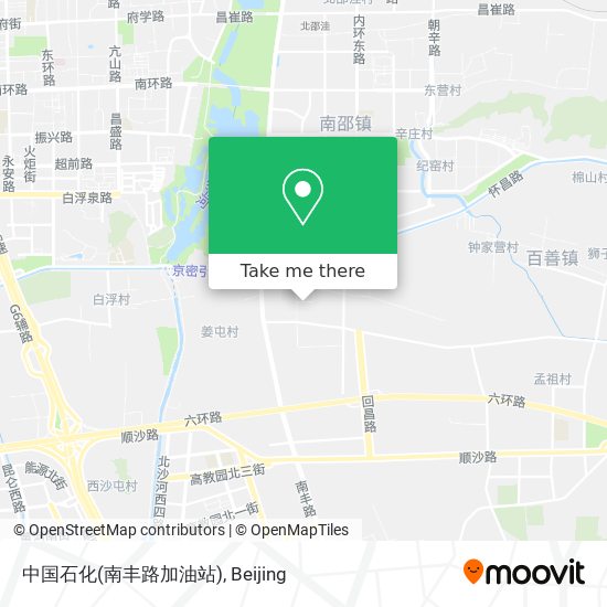 中国石化(南丰路加油站) map