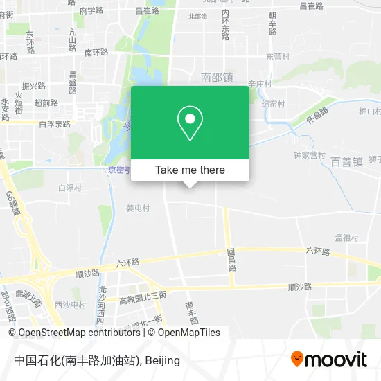 中国石化(南丰路加油站) map