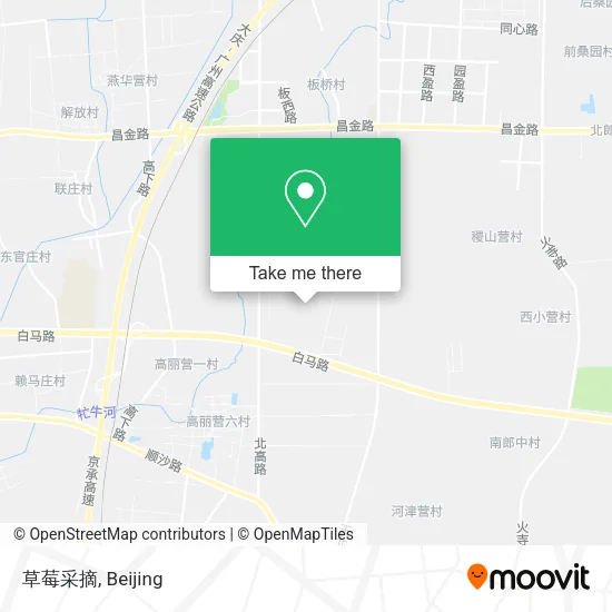 草莓采摘 map