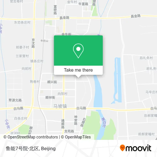 鲁能7号院-北区 map