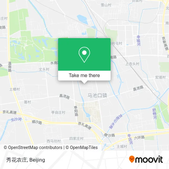 秀花农庄 map