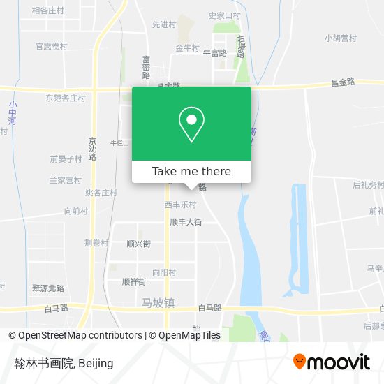 翰林书画院 map