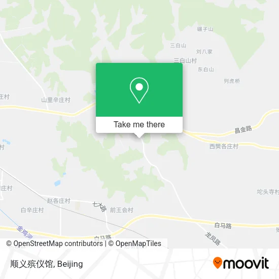 顺义殡仪馆 map