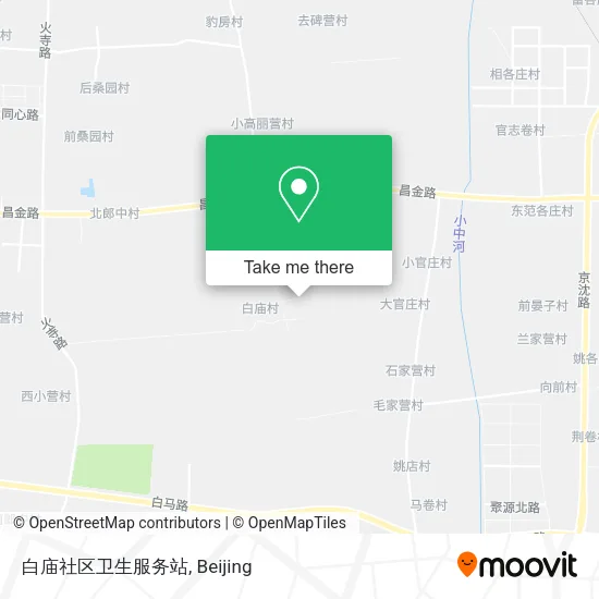 白庙社区卫生服务站 map