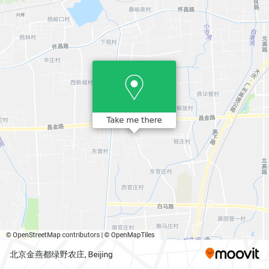 北京金燕都绿野农庄 map
