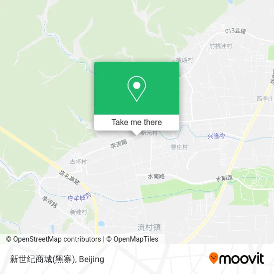 新世纪商城(黑寨) map
