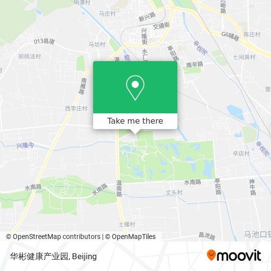 华彬健康产业园 map