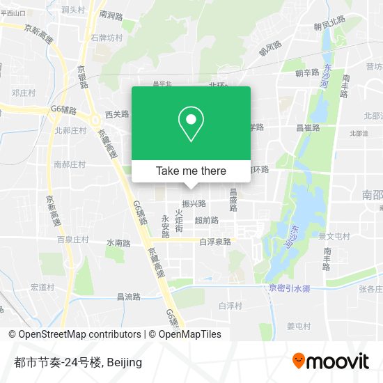 都市节奏-24号楼 map