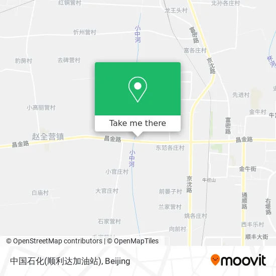 中国石化(顺利达加油站) map