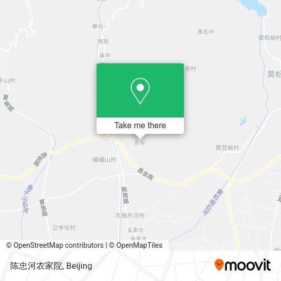 陈忠河农家院 map