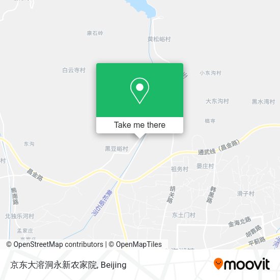 京东大溶洞永新农家院 map