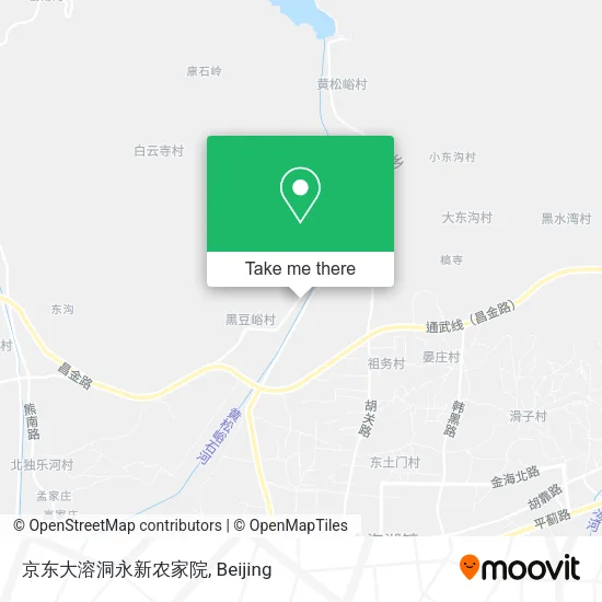 京东大溶洞永新农家院 map
