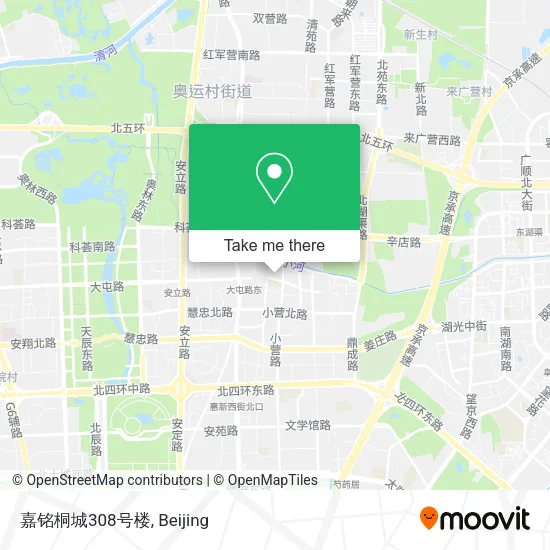 嘉铭桐城308号楼 map