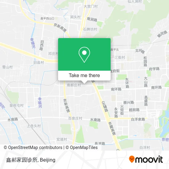 鑫郝家园诊所 map