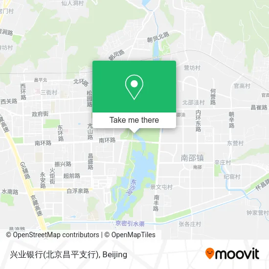 兴业银行(北京昌平支行) map