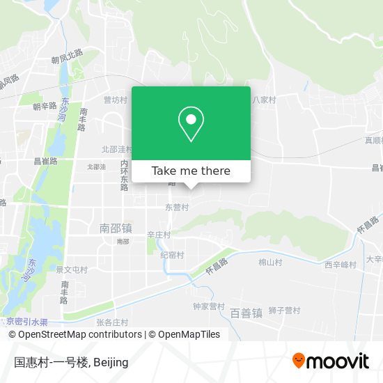 国惠村-一号楼 map