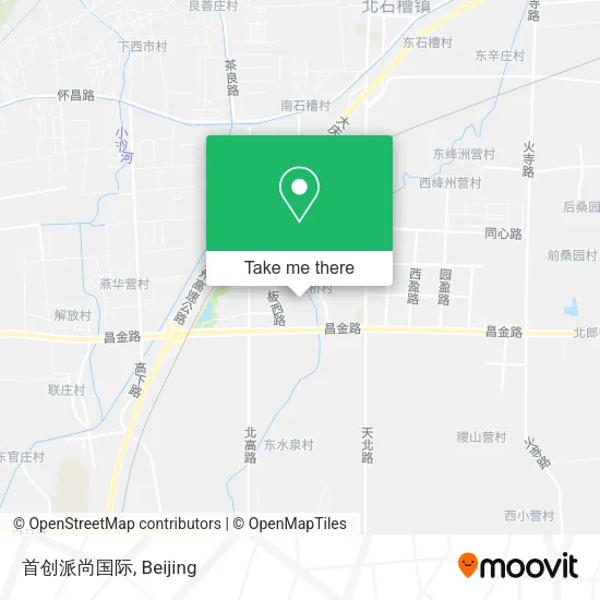 首创派尚国际 map