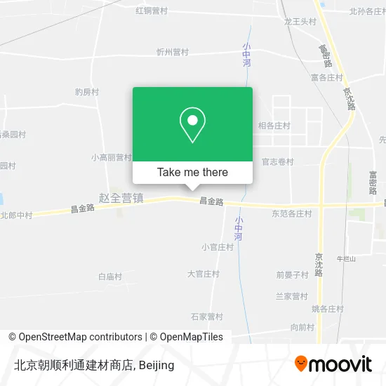 北京朝顺利通建材商店 map